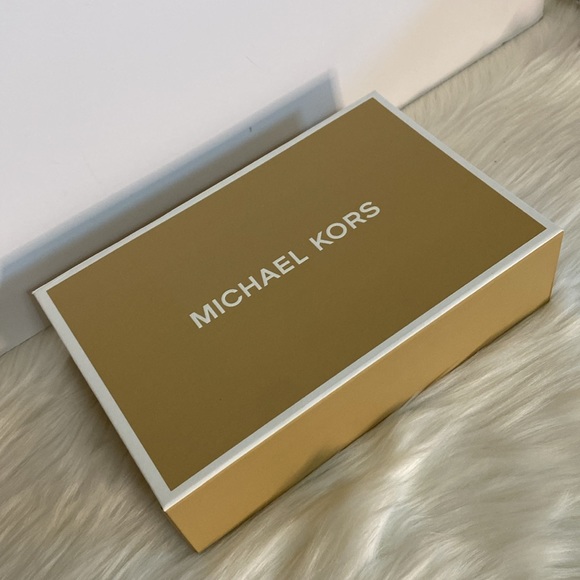 Michael Kors Men’s 3 in 1 Cooper Phone Pouch Blue MK Monogram Canvas - Picture 9 of 10